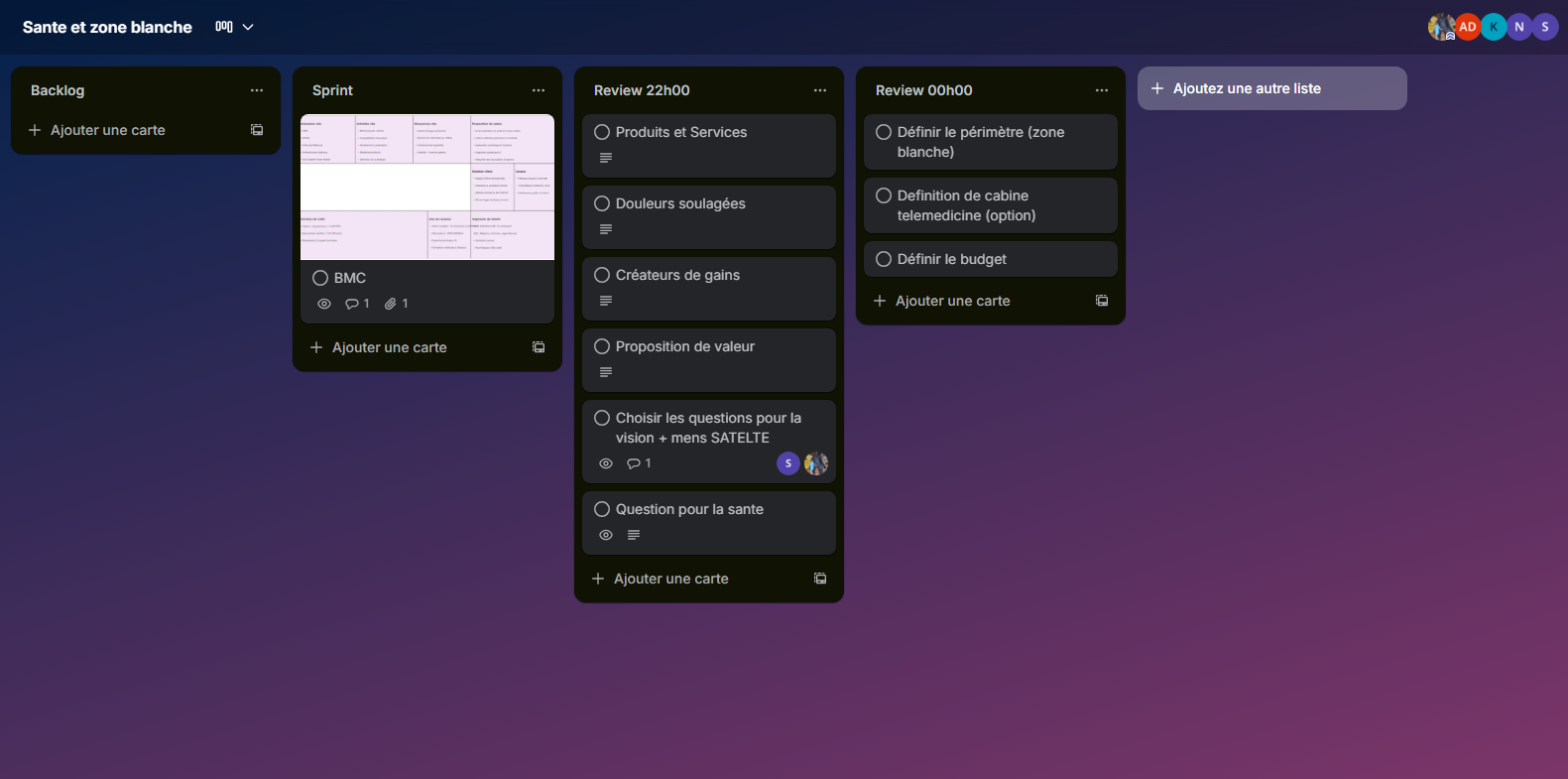 Trello 24h (méthode agile)