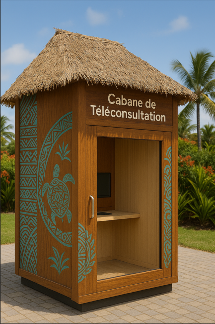 Prototype de cabine de télémédecine